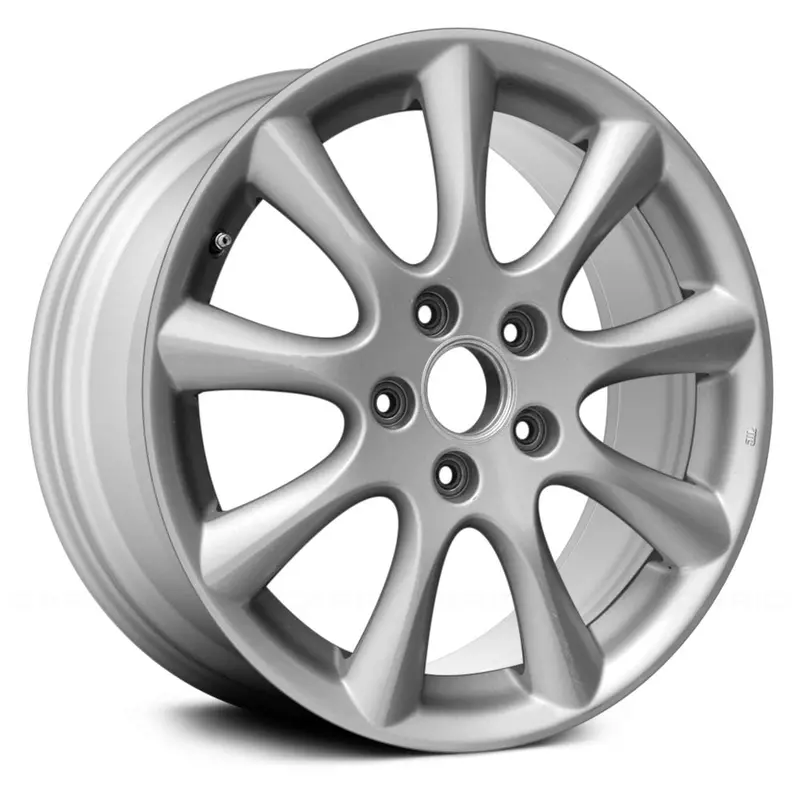 17 X 7 Alloy Remanufactured Wheel With 5 X 114.3 Bolt Pattern | Oem Factory Replacement Rim | Acura Tsx 2006-2008 - Silver | Silver 1