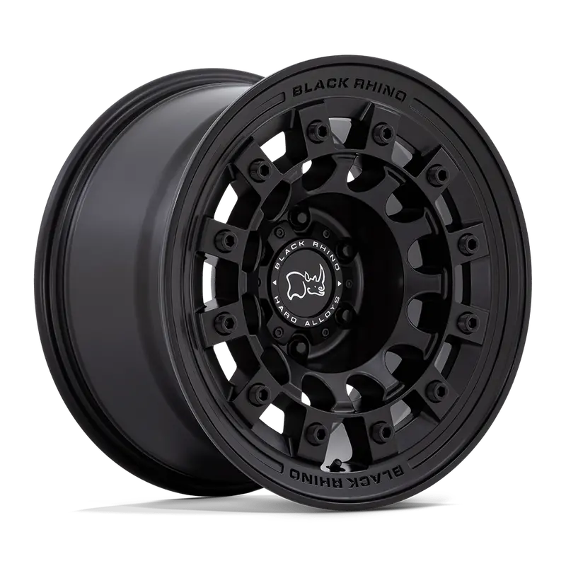 17X8 Matte Black 30Mm Black Rhino Wheel 1