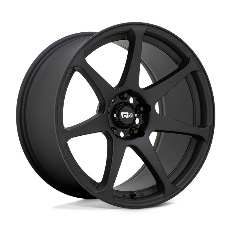 17X8 Matte Black 43Mm Motegi Wheel 1