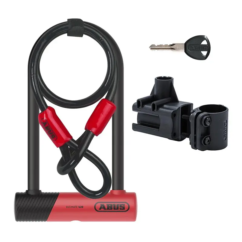 Abus Ultimate 420K + Cobra U-Lock 1