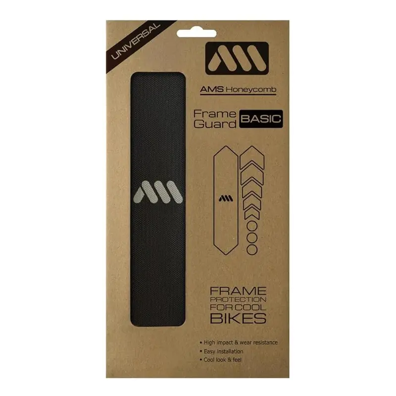 All Mountain Style Honeycomb Frame Guard - Black 1