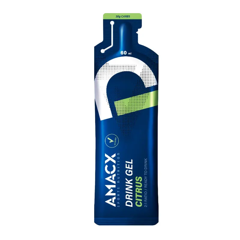 Amacx Sports Nutrition Drink Gel Citrus (12 Pack) 1