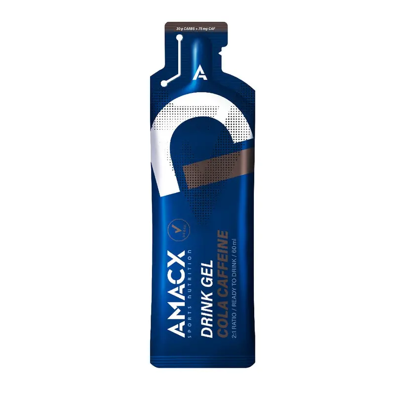 Amacx Sports Nutrition Drink Gel Cola Caffeine (12 Pack) 1