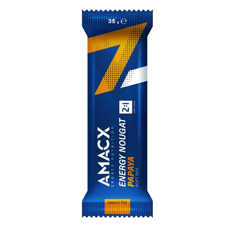 Amacx Sports Nutrition Energy Nougat Papaya (12 Pack) 1