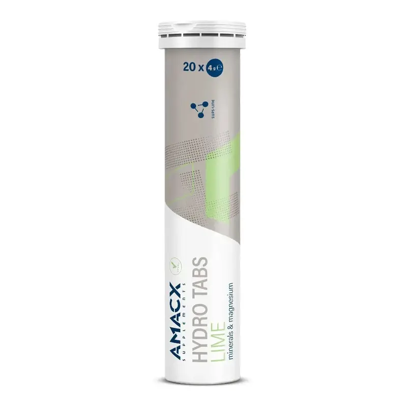 Amacx Sports Nutrition Hydro Tabs Lime (3 Pack) 1