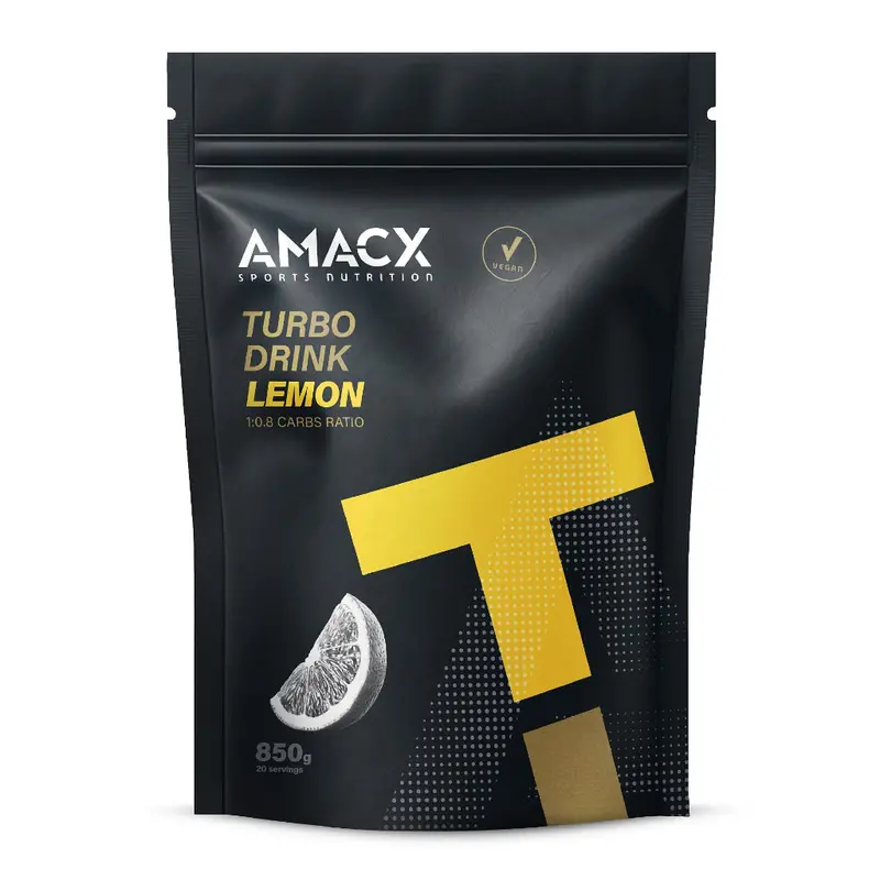 Amacx Sports Nutrition Turbo Drink Lemon (20 Servings) 1