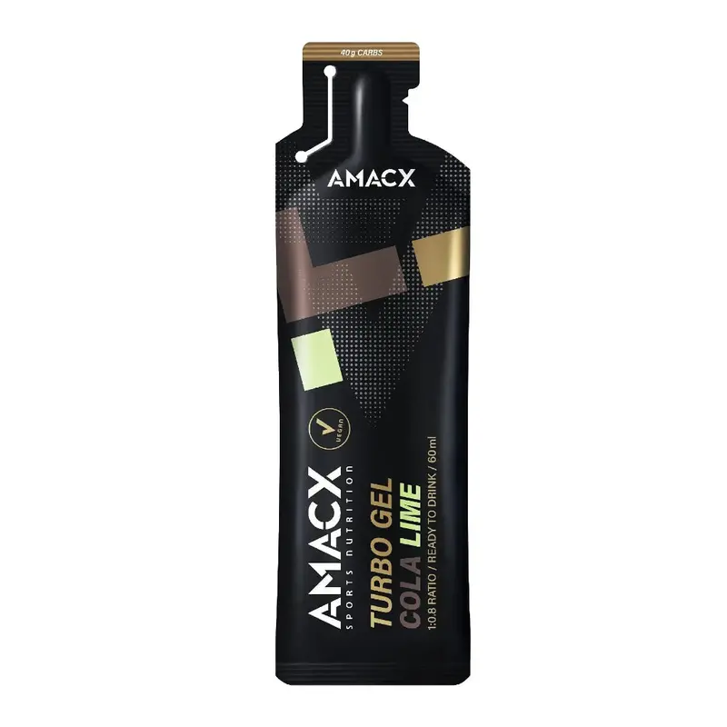 Amacx Sports Nutrition Turbo Gel Cola Lime (12 Pack) 1