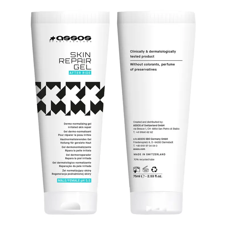 Assos Skin Repair Gel Evo 75Ml 1