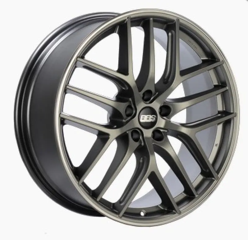 Bbs Cc-R 19X8 5X108 Et45 Satin Platinum Polished Rim Protector Wheel -70Mm Pfs/Clip Required 1