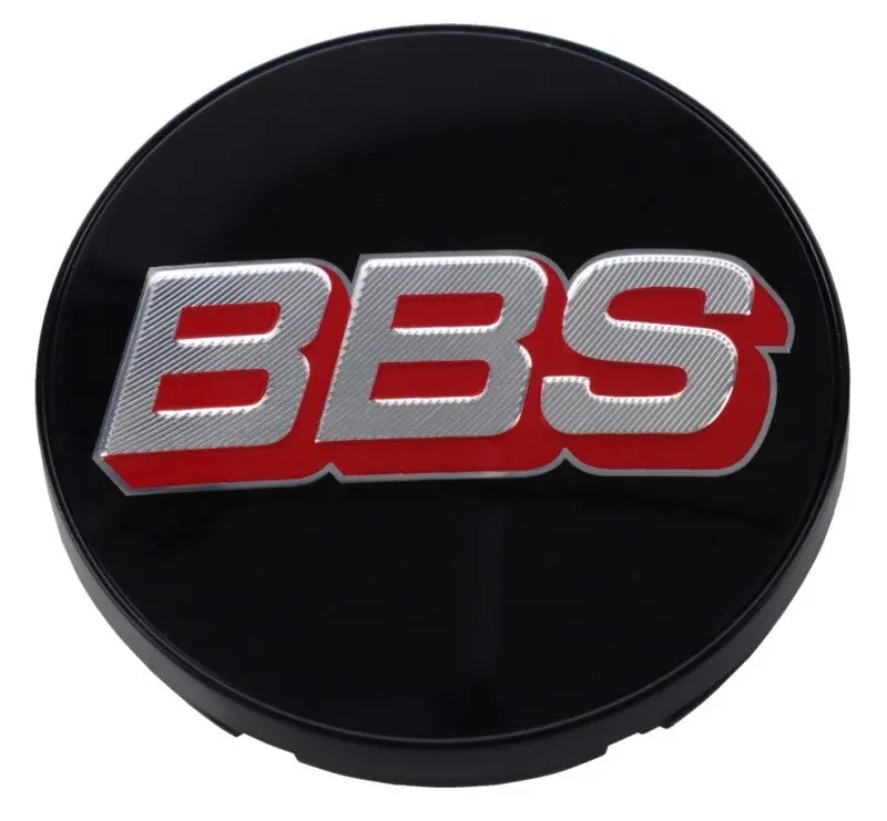 Bbs Center Cap 56Mm Black/Silver/Red 1