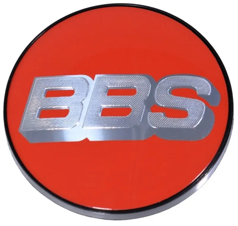 Bbs Center Cap 56Mm Red/Silver 1