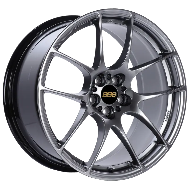 Bbs Rf 18X9 5X114.3 Et48 Diamond Black Wheel -82Mm Pfs/Clip Required 1