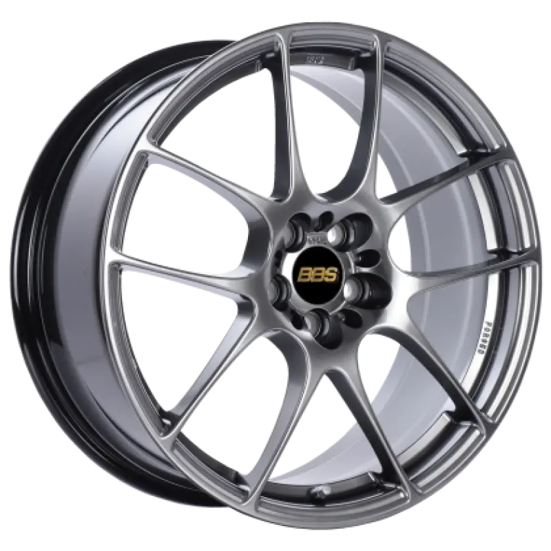 Bbs Rf 18X9 5X120 Et47 Diamond Black Wheel -82Mm Pfs/Clip Required 1