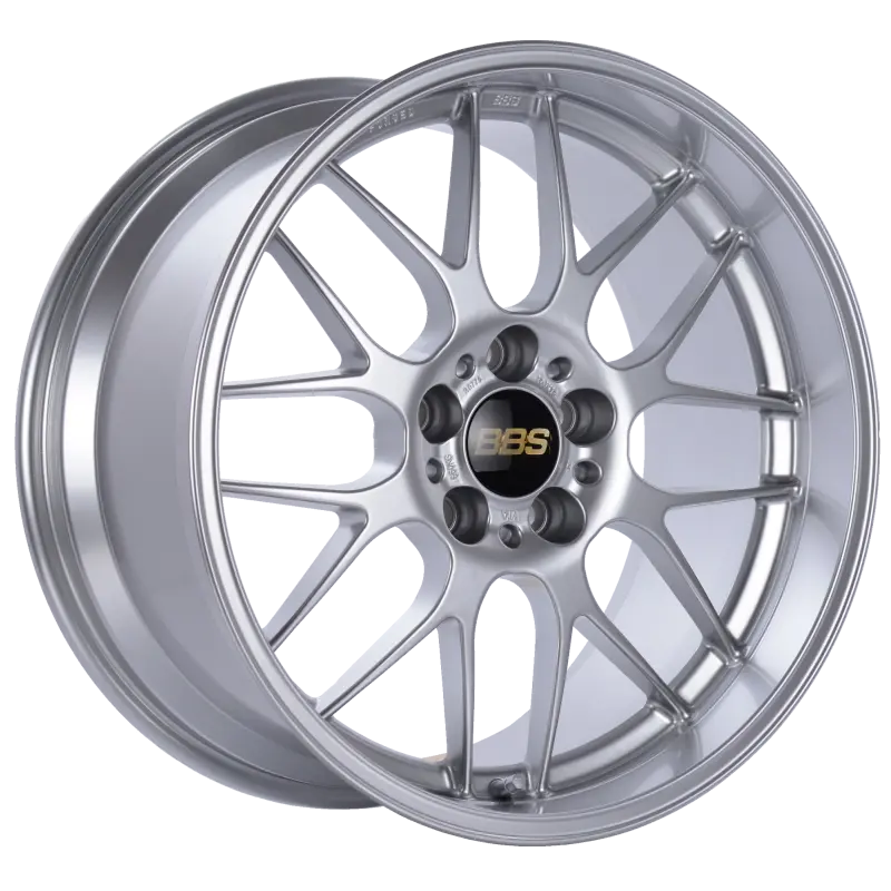 Bbs Rg-R 18X8.5 5X120 Et13 Diamond Silver Wheel -82Mm Pfs/Clip Required 1
