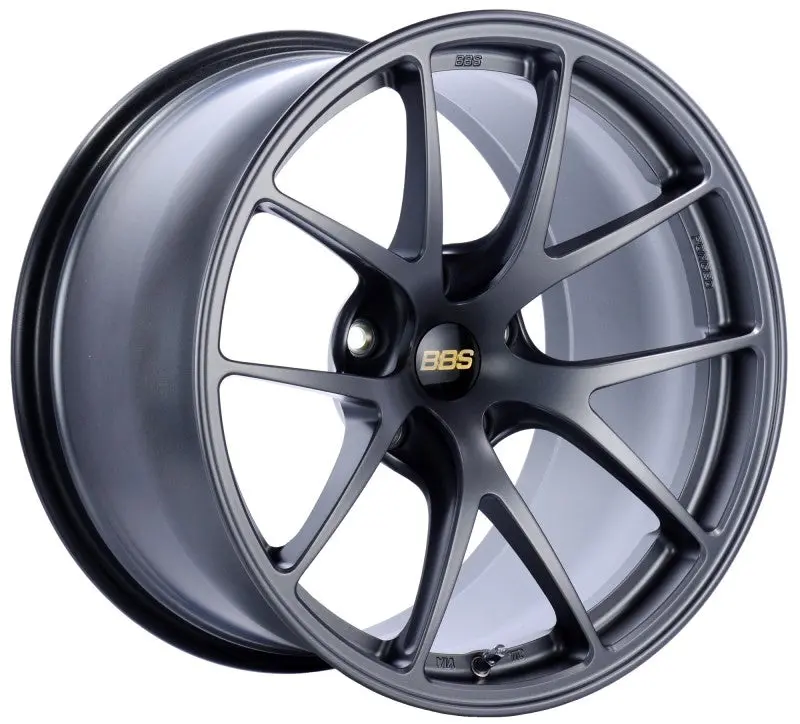 Bbs Ri-A 18X9.5 5X114.3 Et22 Matte Graphite Wheel -82Mm Pfs/Clip Required 1