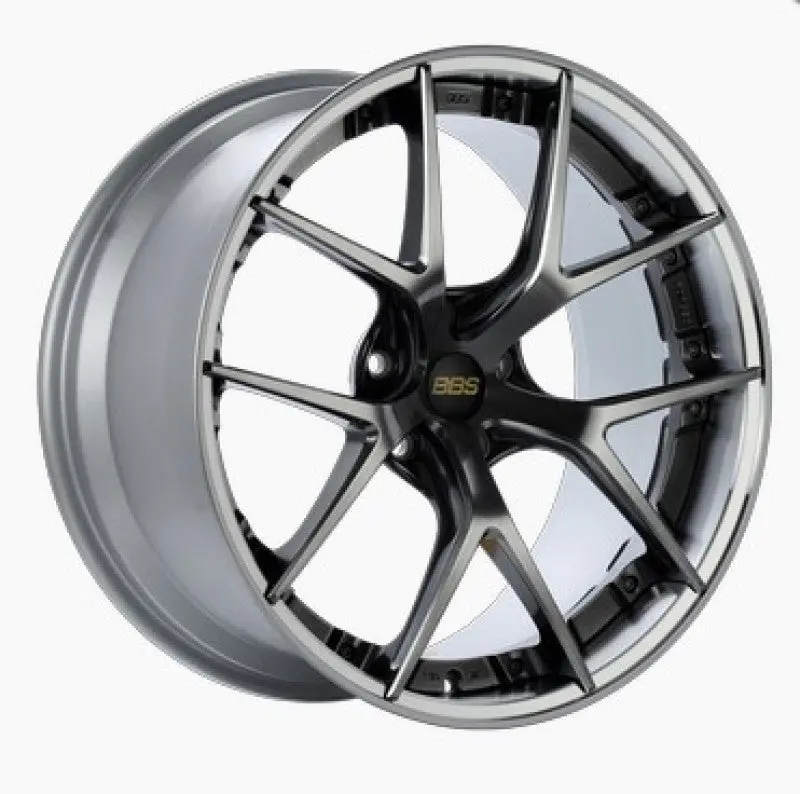 Bbs Ri-S 20X9 5X120 Et25 Diamond Black Center / Diamond Cut Lip Wheel -82Mm Pfs/Clip Required 1