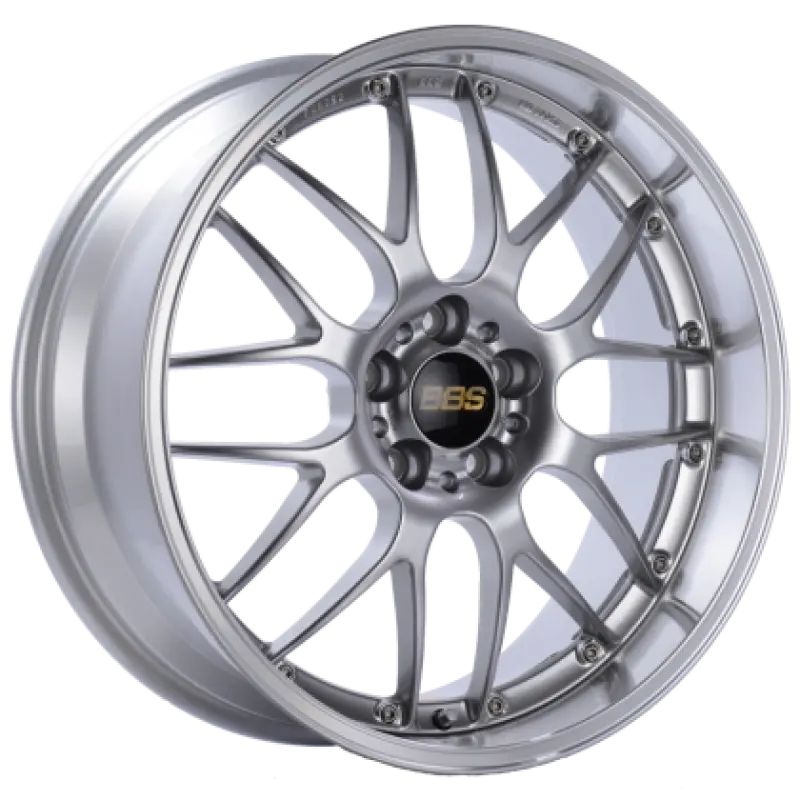 Bbs Rs-Gt 19X8.5 5X112 Et30 Diamond Silver Center Diamond Cut Lip Wheel - 82Mm Pfs Required 1