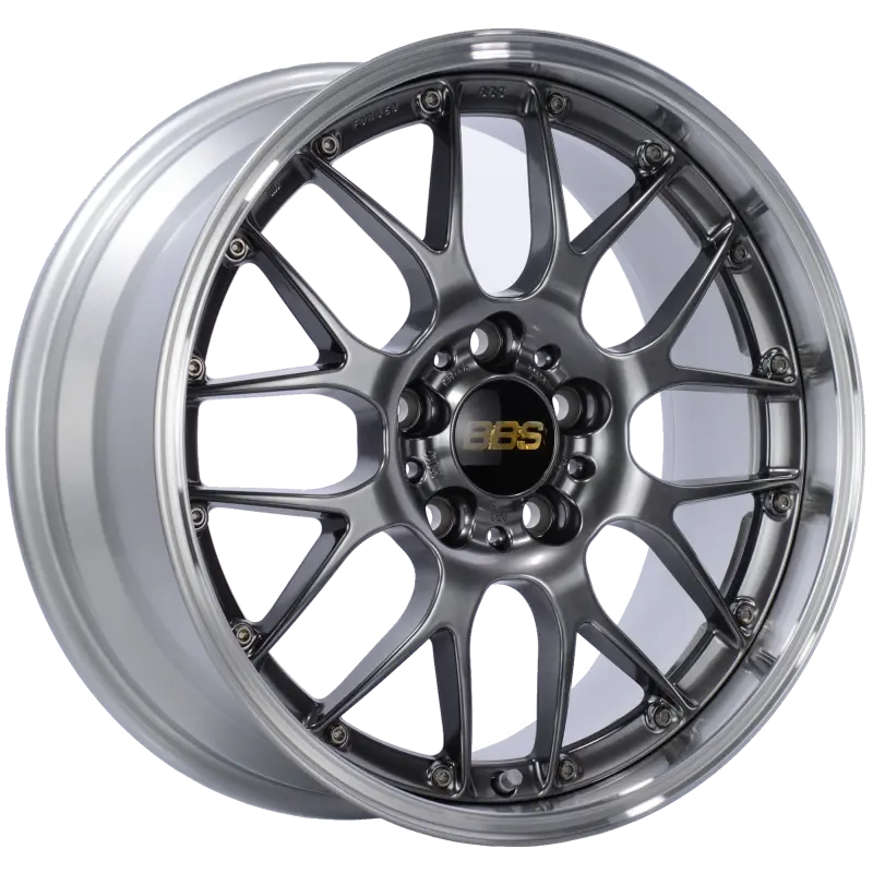 Bbs Rs-Gt 20X8.5 5X114.3 Et43 Diamond Black Center Diamond Cut Lip Wheel -82Mm Pfs/Clip Required 1