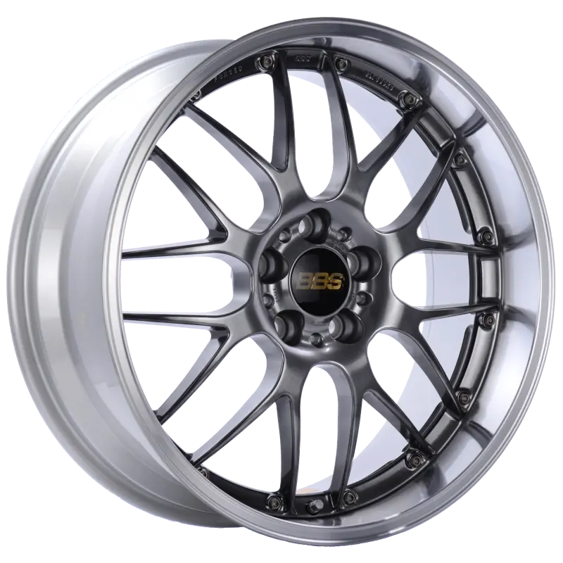 Bbs Rs-Gt 20X8.5 5X120 Et15 Diamond Black Center Diamond Cut Lip Wheel -82Mm Pfs/Clip Required 1