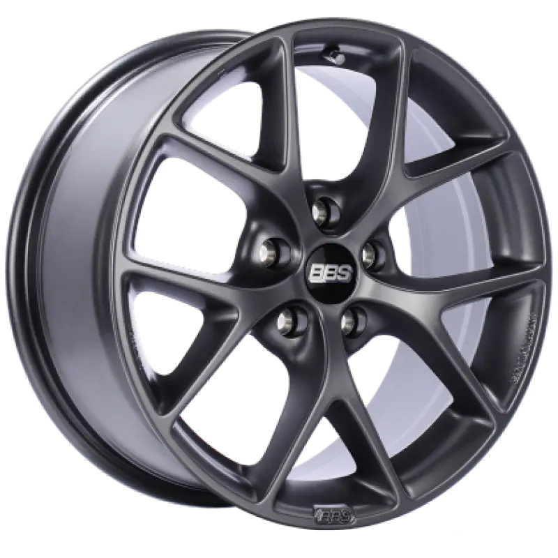 Bbs Sr 16X7 5X100 Et36 Satin Grey Wheel -70Mm Pfs/Clip Required 1