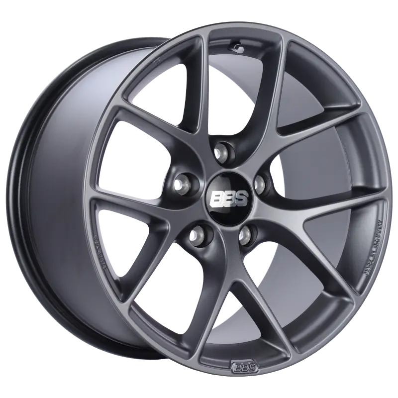 Bbs Sr 18X10 5X130 Et41 Cb71.6 Satin Grey Wheel 1