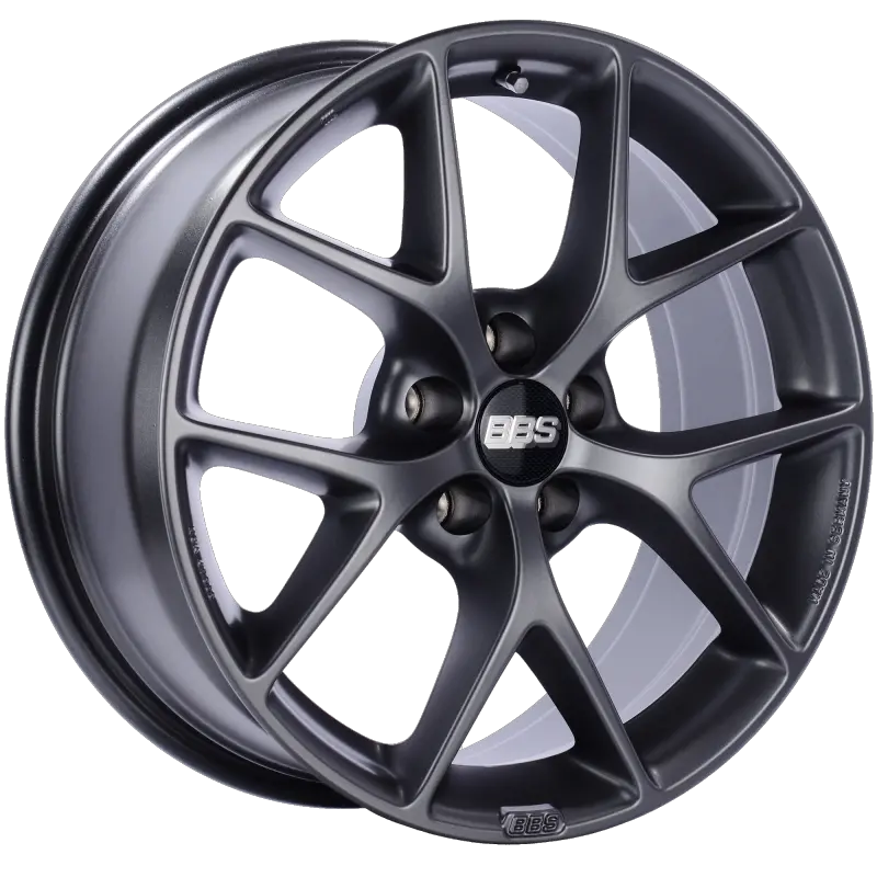 Bbs Sr 18X8 5X112 Et21 Cb66.5 Satin Grey Wheel 1