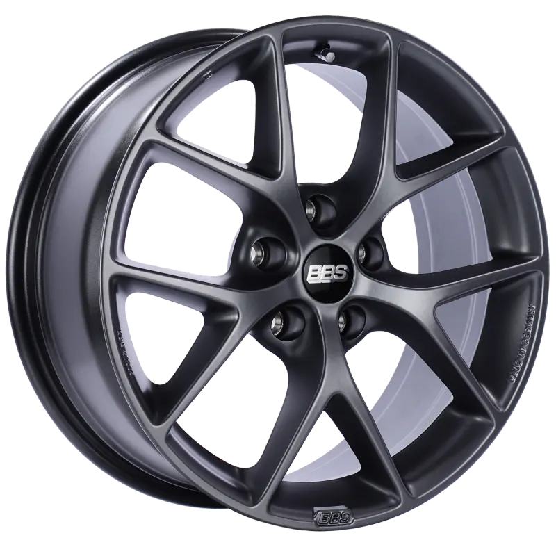 Bbs Sr 18X8 5X112 Et35 Satin Grey Wheel -82Mm Pfs/Clip Required 1