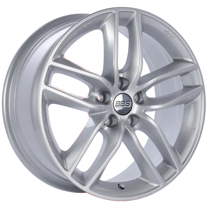 Bbs Sx 19X8.5 5X112 Et46 Sport Silver Wheel -82Mm Pfs/Clip Required 1