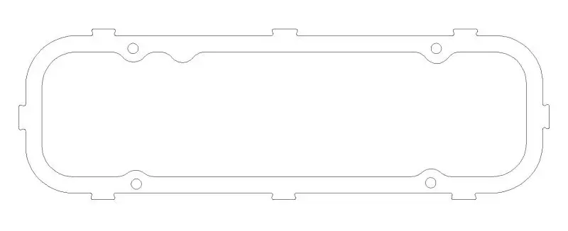 Cometic Buick V6 192Ci/231Ci/252Ci .188In Thick Valve Cover Gasket 1