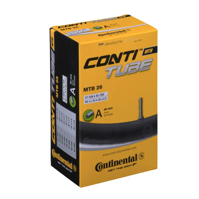 Continental Schrader Valve 26" Tube 1