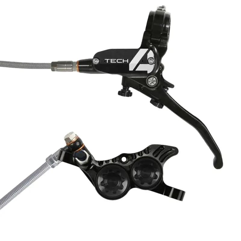 Hope Tech 4 V4 Braided Disc Brake (No Rotor) 1