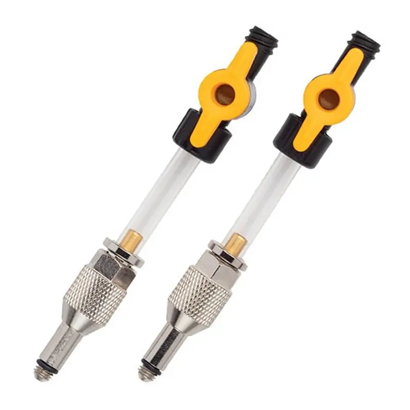 Jagwire Elite Dot Bleed Kit Adapters With 1/4 Turn Valves 1
