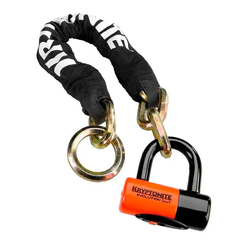 Kryptonite New York Cinch Ring Chain 1275 W/Ev Series 4 Disc Lock 1