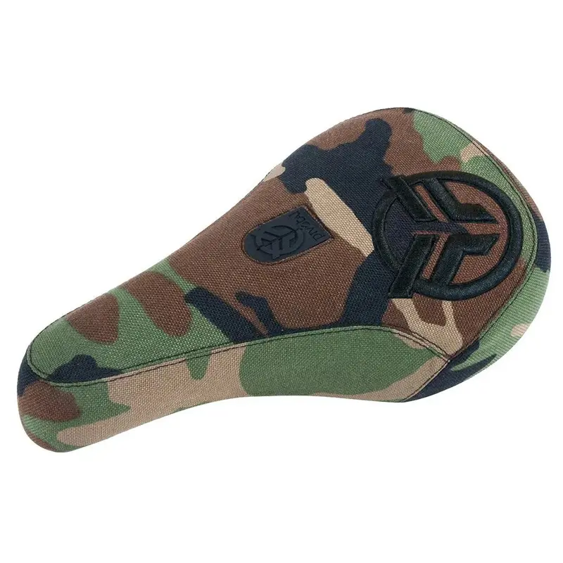Mid Pivotal Logo Seat - Camo With Raised Black Embroidery 1
