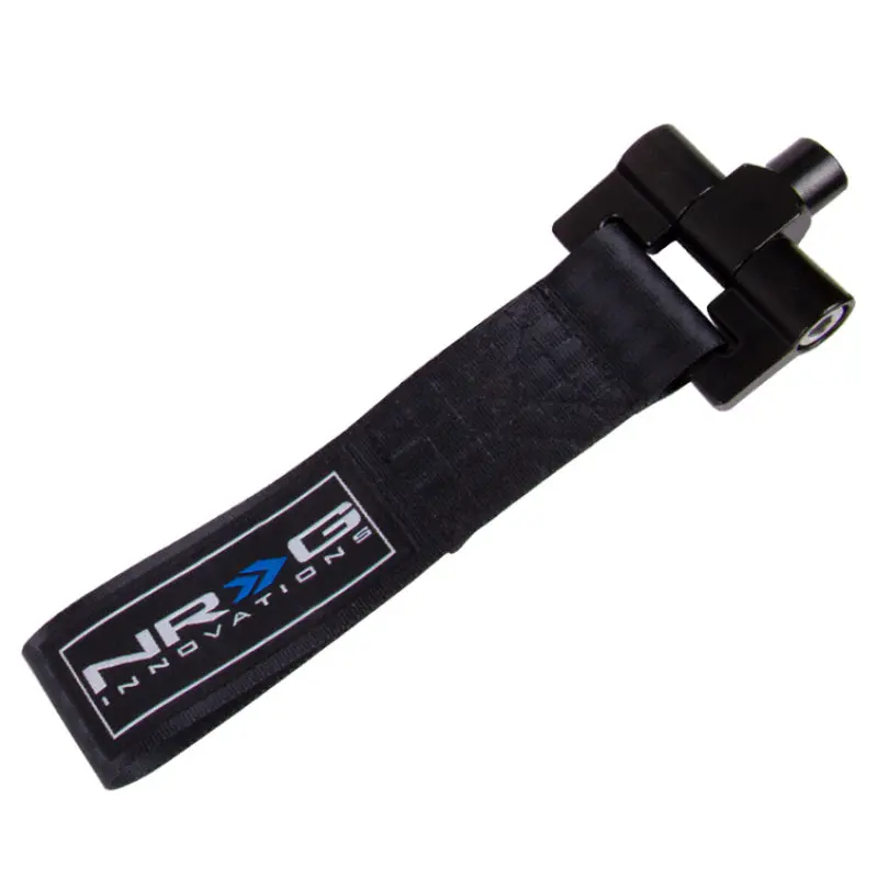 Nrg Bolt-In Tow Strap Black - Nissan 350Z 03-07 / Infiniti G35 03-07 (5000Lb. Limit) 1