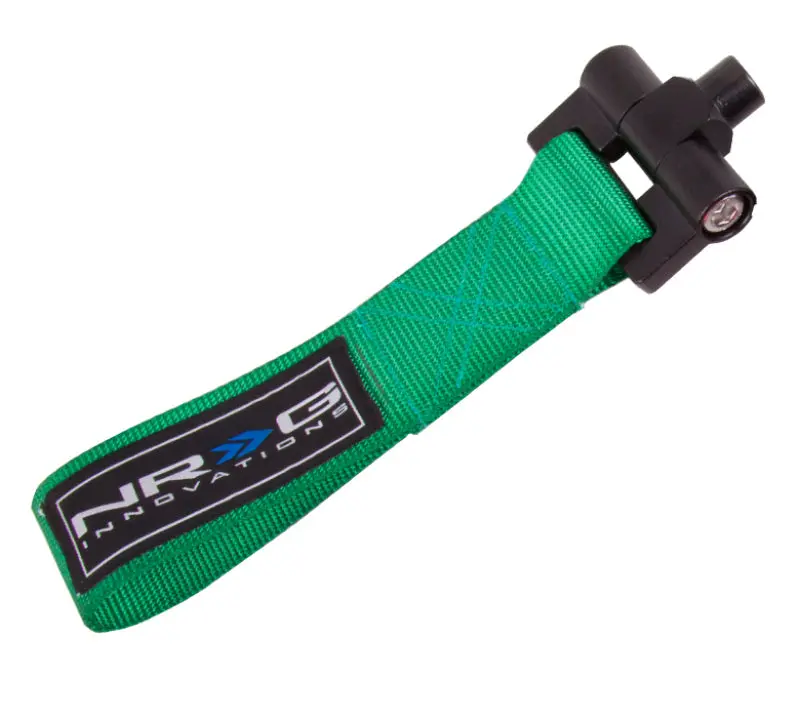 Nrg Bolt-In Tow Strap Green - Subaru Wrx / Sti 02-07 (5000Lb. Limit) 1