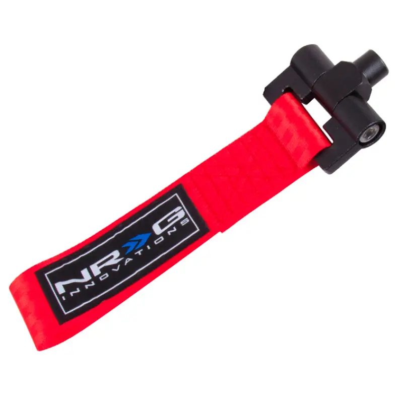 Nrg Bolt-In Tow Strap Red - Mazda 3 / Mazdaspeed 3 04-07 (5000Lb. Limit) 1