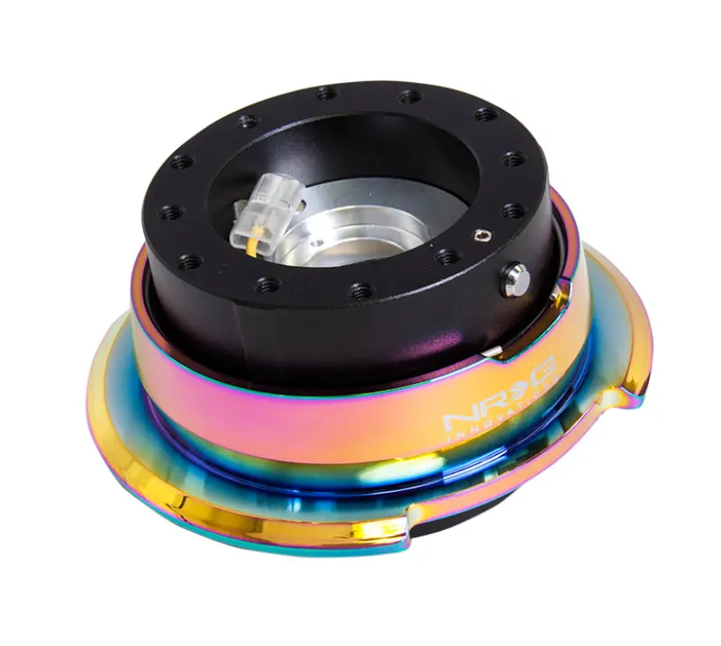 Nrg Quick Release Gen 2.8 - Black Body / Neochrome Ring 1
