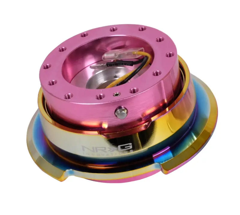 Nrg Quick Release Gen 2.8 - Pink Body / Neochrome Ring 1