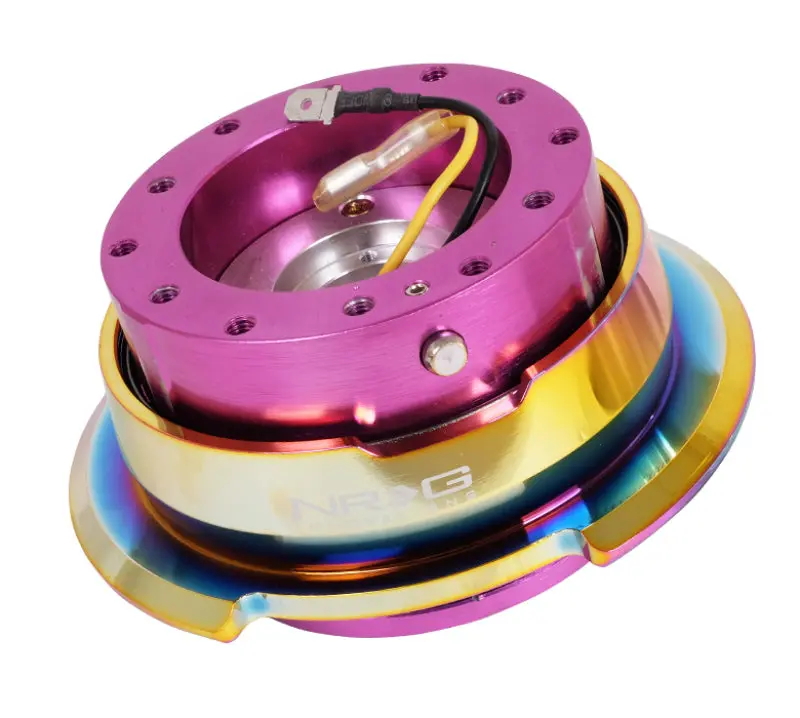 Nrg Quick Release Gen 2.8 - Purple Body / Neochrome Ring 1