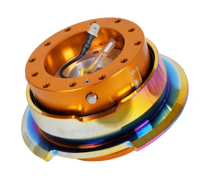 Nrg Quick Release Gen 2.8 - Rose Gold Body / Neochrome Ring 1