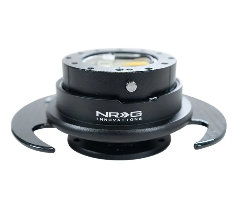 Nrg Quick Release Kit Gen 3.0 - Black Body / Black Ring W/ Carbon Fiber Handles 1