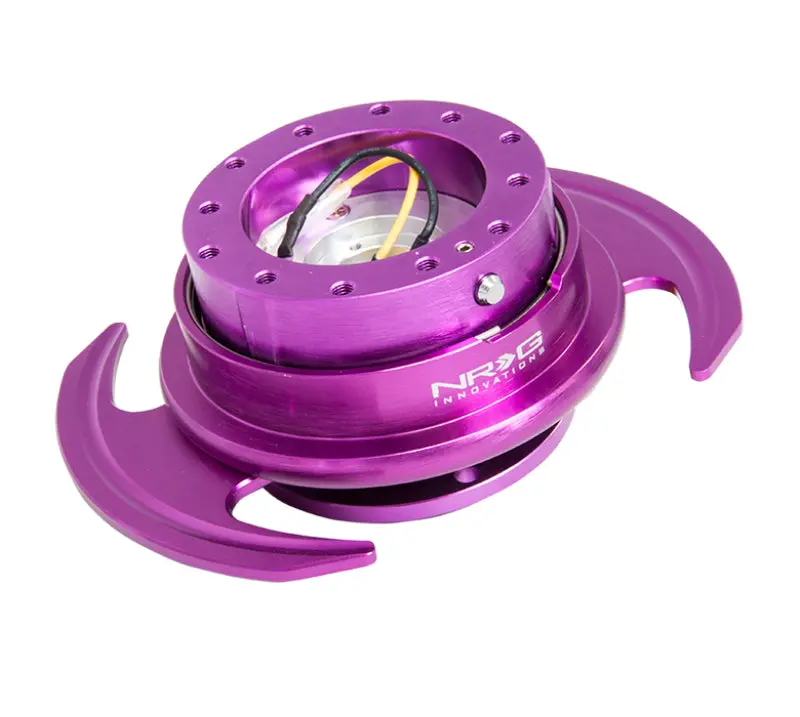 Nrg Quick Release Kit Gen 3.0 - Purple Body / Purple Ring W/Handles 1