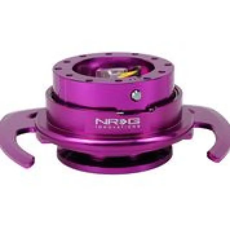 Nrg Quick Release Kit Gen 4.0 - Purple Body / Purple Ring W/ Handles 1