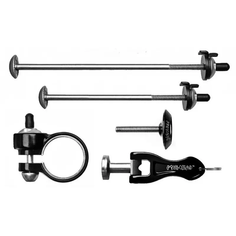 Pinhead Quick-Release 4-Pack: Locks For Wheels, Seatpost, And Headset 1