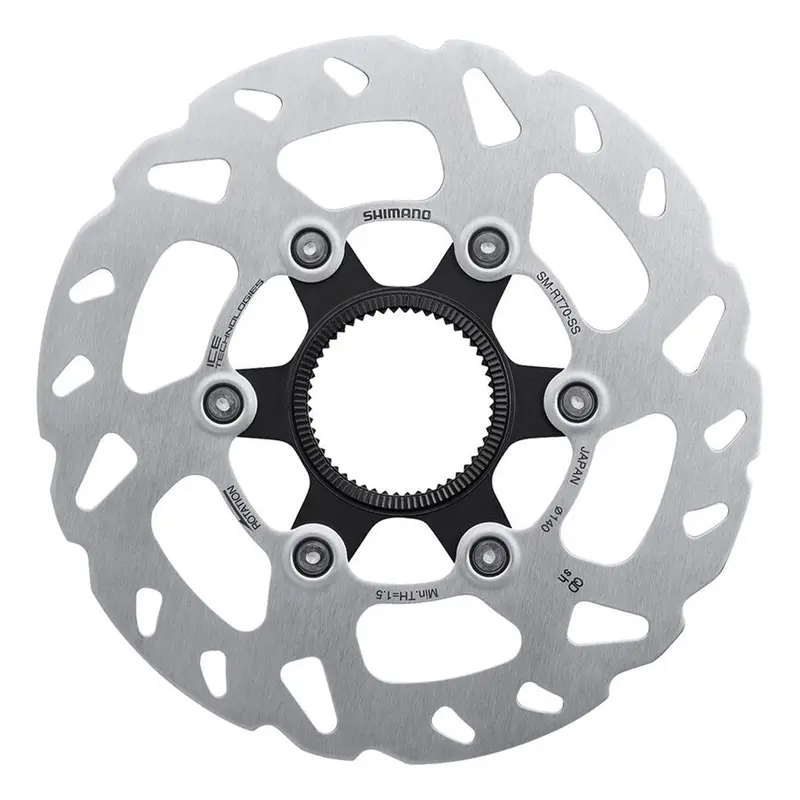 Shimano Sm-Rt70 Centerlock Rotor W/Lock Ring (External Spline Type) 1