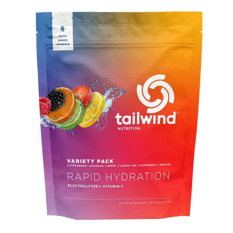 Tailwind Rapid Hydration Variety Pack 5 Flavours (15 Singles) 1