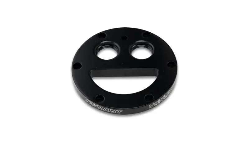 Vibrant Replacement Catch Can Cap (For 12695) - Anodized Black 1