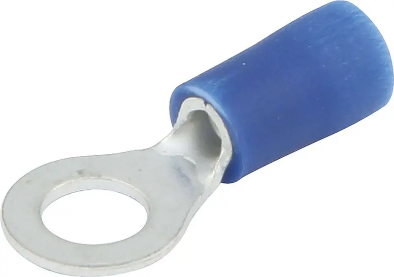 Allstar Performance Insulated Ring Terminals – #10 Hole, 16–14 Awg, Pack Of 20 (76043) 1
