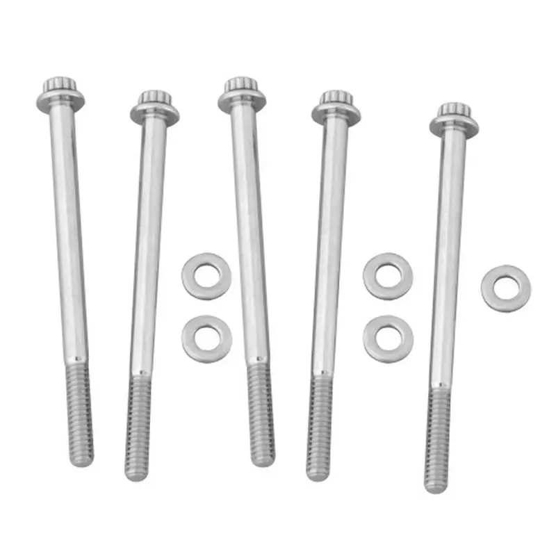 Arp 621-3750 Stainless Steel Hex Socket Bolt Kit – 5-Pack, 1/4-20 × 3.75" 1
